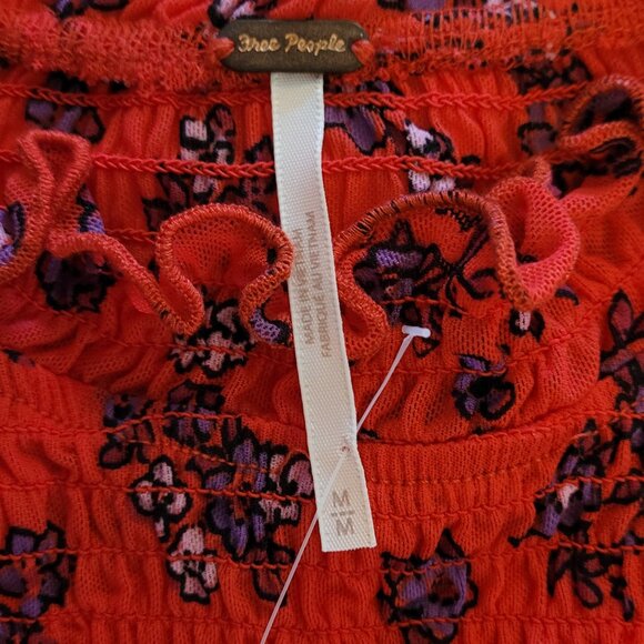 ✨NWT✨ Free People River Knit Top in "Chili Combo" - Picture 8 of 11